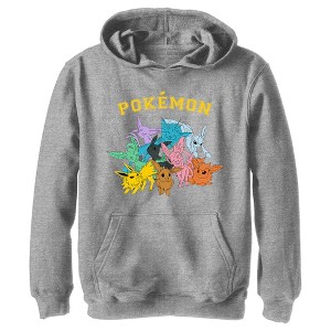 Boy's Pokemon Eeveelutions Pull Over Hoodie - 1 of 4