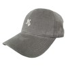 Anna-Kaci Women's Embroidered Baseball Cap Low Bun Snowflake Fleece Velvet Mesh Trucker Hat - 2 of 4
