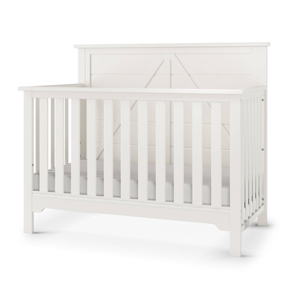 Child Craft Forever Eclectic Woodland 4-in-1 Convertible Crib - Brushed Cotton