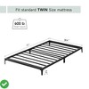 6 Inch Twin/Full/Queen Size Bed Frame, Heavy Duty Metal Platform Bed Frame - 2 of 4