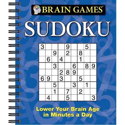 Brain Games - Sudoku #1 - by  Publications International Ltd & Brain Games (Spiral Bound)