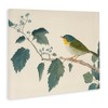 Stupell Industries Blue Bird and Leaves Canvas Art - 2 of 4
