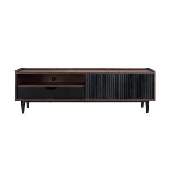Duane Modern Ribbed TV Stand for TVs up to 55" - Manhattan Comfort