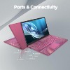 HP 15-fc 15.6" HD TS Laptop AMD Ryzen 5 7530U 16GB, 1TB, W11H, Plum - Manufacturer Refurbished - 4 of 4