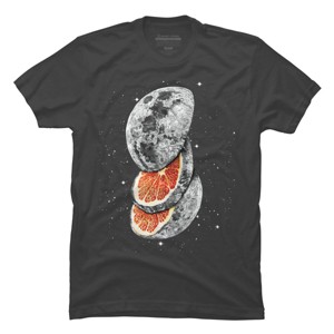 Men's Design By Humans Lunar Fruit By JPOrmiston T-Shirt - 1 of 4