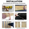 2 Pack Acoustic Solid Wood Wall Panels, 94.49” x 12.6” Soundproof Wall Panels, Wood Slat Wall Panels for Wall Decor - 2 of 4