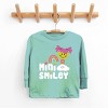 The Juniper Shop Mini Smiley Rainbow Cloud Aria Toddler Long Sleeve Tee - 2 of 4