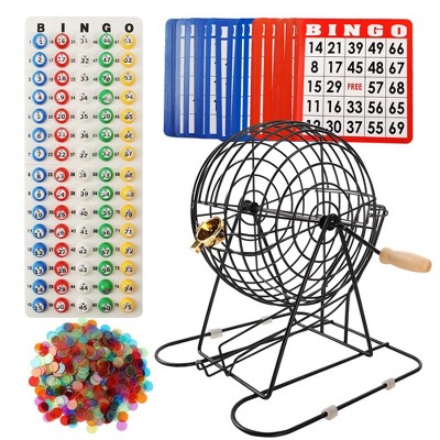 Gse Deluxe Bingo Game Set With Large Bingo Roller Cage, Plastic Master ...