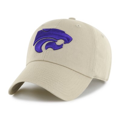 NCAA Kansas State Wildcats Khaki Clean Up Hat