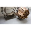 Fireplace Log Holder Set of 3 – Metal Storage Racks – 33.5" Tall by Kalalou - 2 of 3