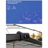 10x10 Pop Up Canopy Tent Outdoor Canopy Heavy Duty Commercial Instant Tent Shelter with 1 Removable Sidewall - 3 of 4