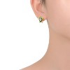 Guili Sterling Silver 14K Yellow Gold Plated Sea Turtle Stud Earrings with Shimmering Abalone Shell Inlay - A Nature-inspired Gift for Any Occasion - 3 of 3