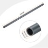 Unique Bargains PVC Water Plumb DIY Crafts High Impact Rigid Round Pipes 8" Length - 2 of 4