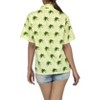 HAPPY BAY Women's Button Down Blouses Casual Summer Beach Party Short Sleeve Tropical Blouses Shirts Hawaiian Dresses for Women - 3 of 4
