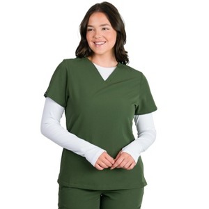 Medgear Sofia Women's slim 3 pocket top - 1 of 4