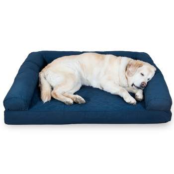 FurHaven Quilted Cooling Gel Top Pet Bed for Dogs & Cats