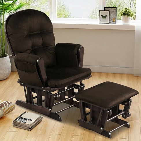 Gliding recliner best sale with ottoman