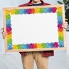 Wrapables 60 Feet Bulletin Board Border Trim Stickers, Confetti - 4 of 4