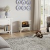 Country Living Infrared Freestanding Electric Fireplace Stove | Electric Indoor Room Heater with Remote, Multiple Flame Colors with Faux Wooden Logs - 2 of 4