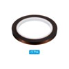Unique Bargains Adhesive Versatile DIY Art Graphic Chart Thin Whiteboard Tape 5 Pcs - 3 of 4