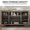 Farmhouse TV Stand , Entertainment Center for 65/60/55 Inches Televisions - 4 of 4