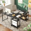 Bestier 59inch L Shaped Desk with Shelves Home Office Gaming Computer Desk - 3 of 4