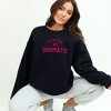 Simply Sage Market Women's Graphic Sweatshirt Little Bit Dramatic Arch - 2 of 3