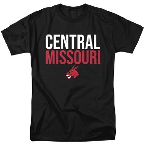 Men's University of Central Missouri Official Stacked T-Shirt - 1 of 4