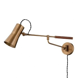 Troy Lighting Novel 1 - Light Sconce in  Patina Brass - 1 of 1