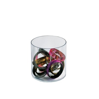 Clear Acrylic 6" Cylinder Case for Storage and Display