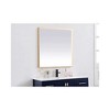 Elegant Lighting Pier 36x36 inch LED Mirror with Adjustable Color Temperature 3000K/4200K/6400K in Brass - 4 of 4