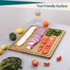 EcoSummer Extra-Large 24×18 Wood Cutting Board, Carbonized Knife-Friendly Chopping Surface with Grip Edges. - 3 of 4