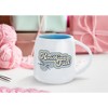 Pavilion Gift Company - Knitting Fuel - 22 oz Mug - Drinkware - 4 of 4