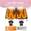 VEVOR Heat Press Machine, 15 x 15 inch, 5 in 1 Heat Transfer Machine with 30 oz Tumbler Press, 360° Swing Away T-Shirt Pressing Machine, Black&Pink - 4 of 4