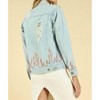 Women's Some Like it Hot Distressed Jacket - Honey Punch - 3 of 3