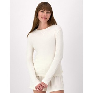 Hanes Originals Women’s SuperSoft Comfywear Rib Long Sleeve T-Shirt - 1 of 4