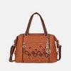 MKF Collection Francis Tote Women's handbag 3-D flowers with Keychain by Mia K - 2 of 4
