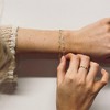 Qucy Jewels Full Link Bracelet in Gold - 3 of 3