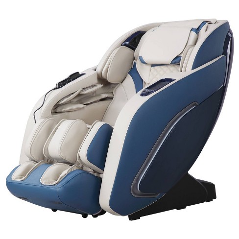 Blue massage recliner hot sale