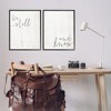 Stupell Industries Be Still & Know Spiritual Calligraphy, 24" x 30" - 2 of 4