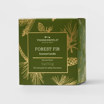 Forest Fir Boxed Mercury Matte Paper Candle - Threshold™