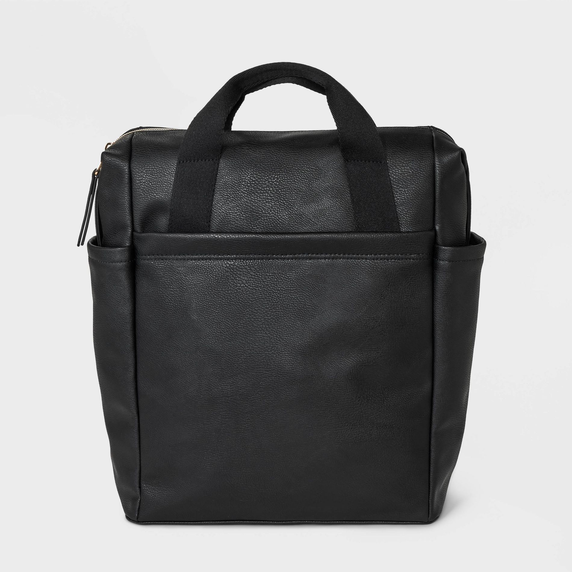 Square Convertible Backpack - Universal Thread™ Black: Fits 15" Laptop, College Use