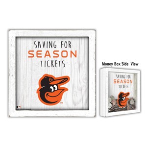 MLB Baltimore Orioles Saving for Tickets Money Box - 1 of 3