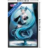 Trends International Hatsune Miku - Moonlight Elegance Framed Wall Poster Prints - 3 of 4