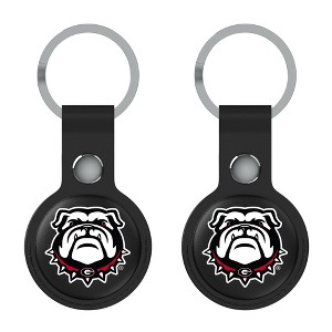 Keyscaper NCAA SEC Universities Insignia Black Airtag Holder 2-Pack - 1 of 4
