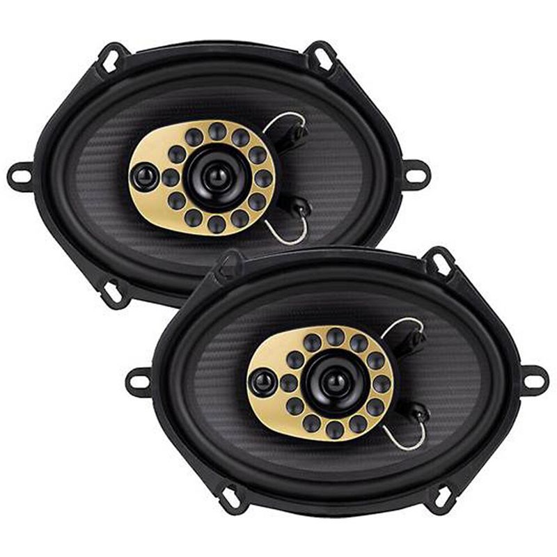 Jensen (2 Pairs) JS68T 6x8" 3-Way Speakers Triaxial, 2 of 3