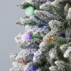 Christmas Snow Kissed Pine Flocked Slim Tree 5ft - 4 of 4