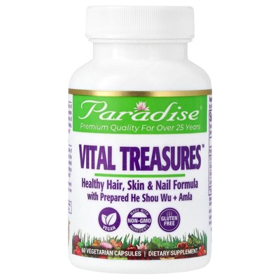 Paradise Herbs Vital Treasures, 60 Vegetarian Capsules