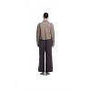 Women's Cropped Cotton Button Down Shirt - DƒÅl the Label - 3 of 4