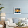 Stupell Industries Big Island Sunset  Framed Print Under Glass, Gray, 16" x 13" - 3 of 4